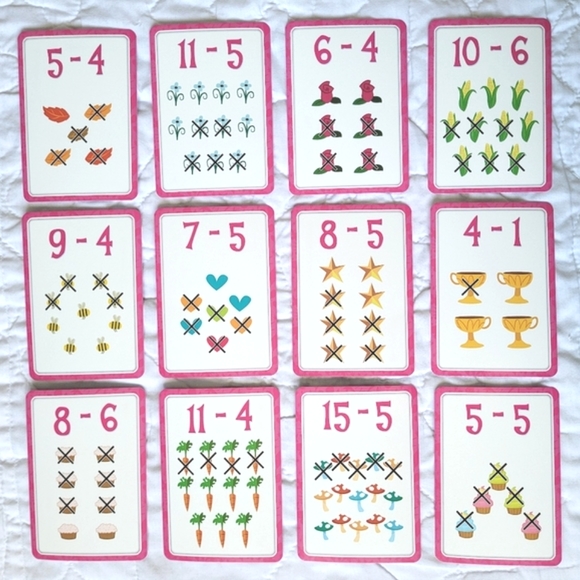 3/$15 🌸 My Little Pony Friendship Is Magic Addition & Subtraction Cards - Picture 4 of 9